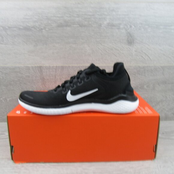 Nike Free RN 2018 Women's Running Shoes Size 8 Black NEW - Picture 3 of 14